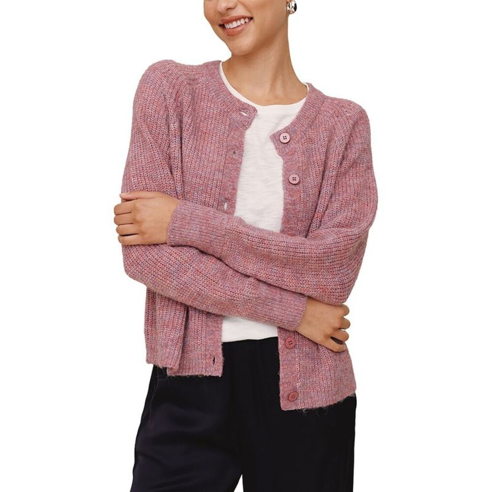 Bella Dahl Womens  Raglan Wool-Blend Cardigan